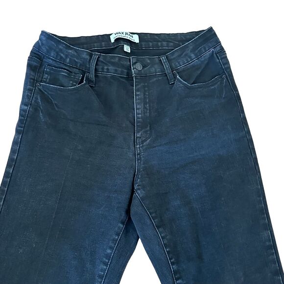 Wax Jean Women's Sustainable Denim Bootcut Stretch Black Size 14 - Picture 2 of 8